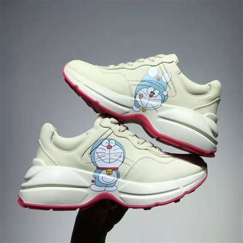 gucci doraemon shorts|doraemon rhyton women's shoes.